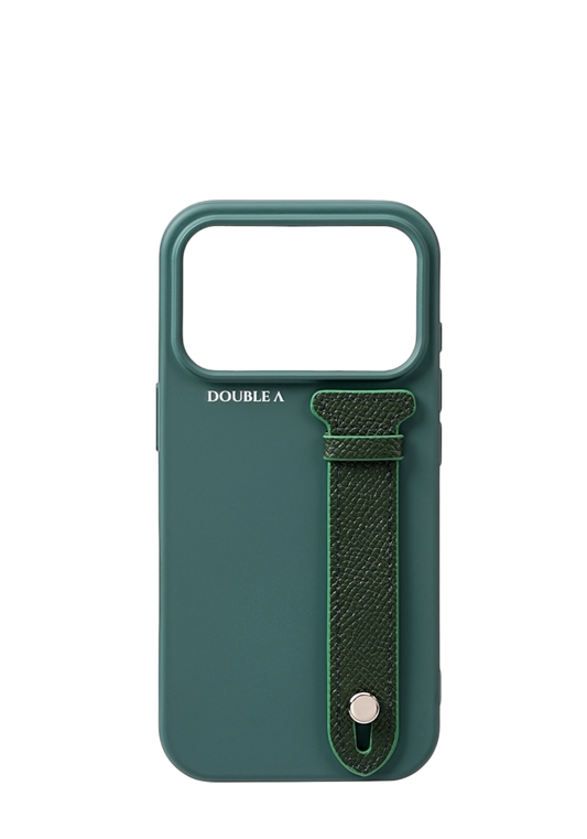 17 Green Printable Silicone With Strap Case
