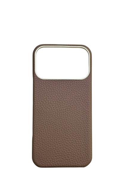 Etoupe Togo leather Strapless Case