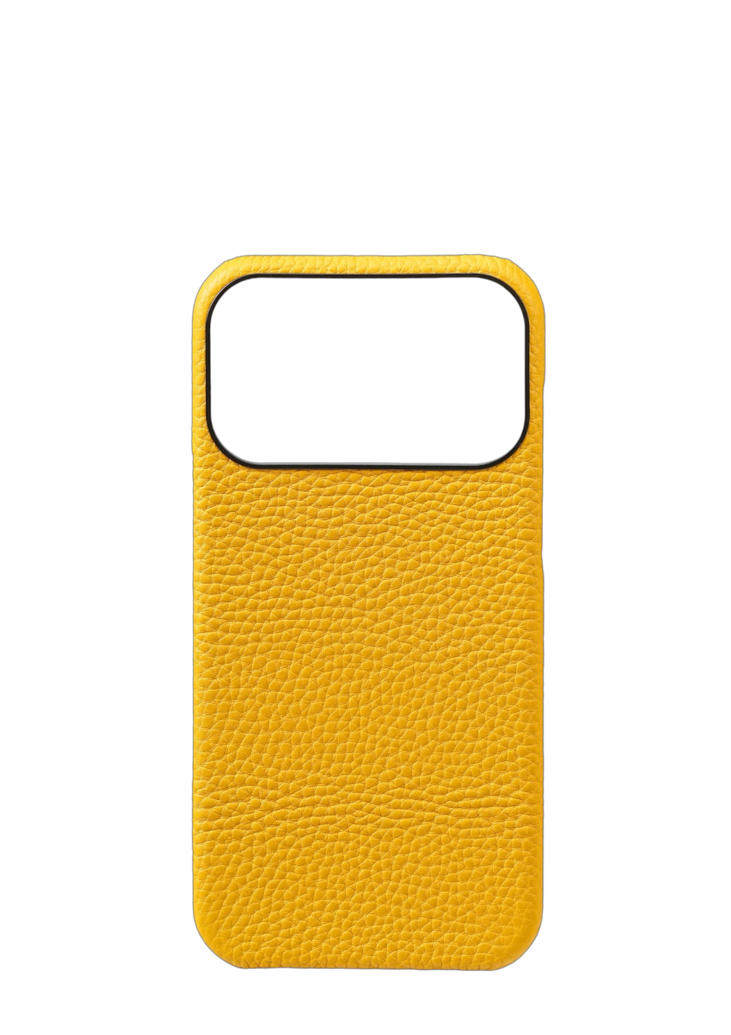 Yellow Togo leather Strapless Case
