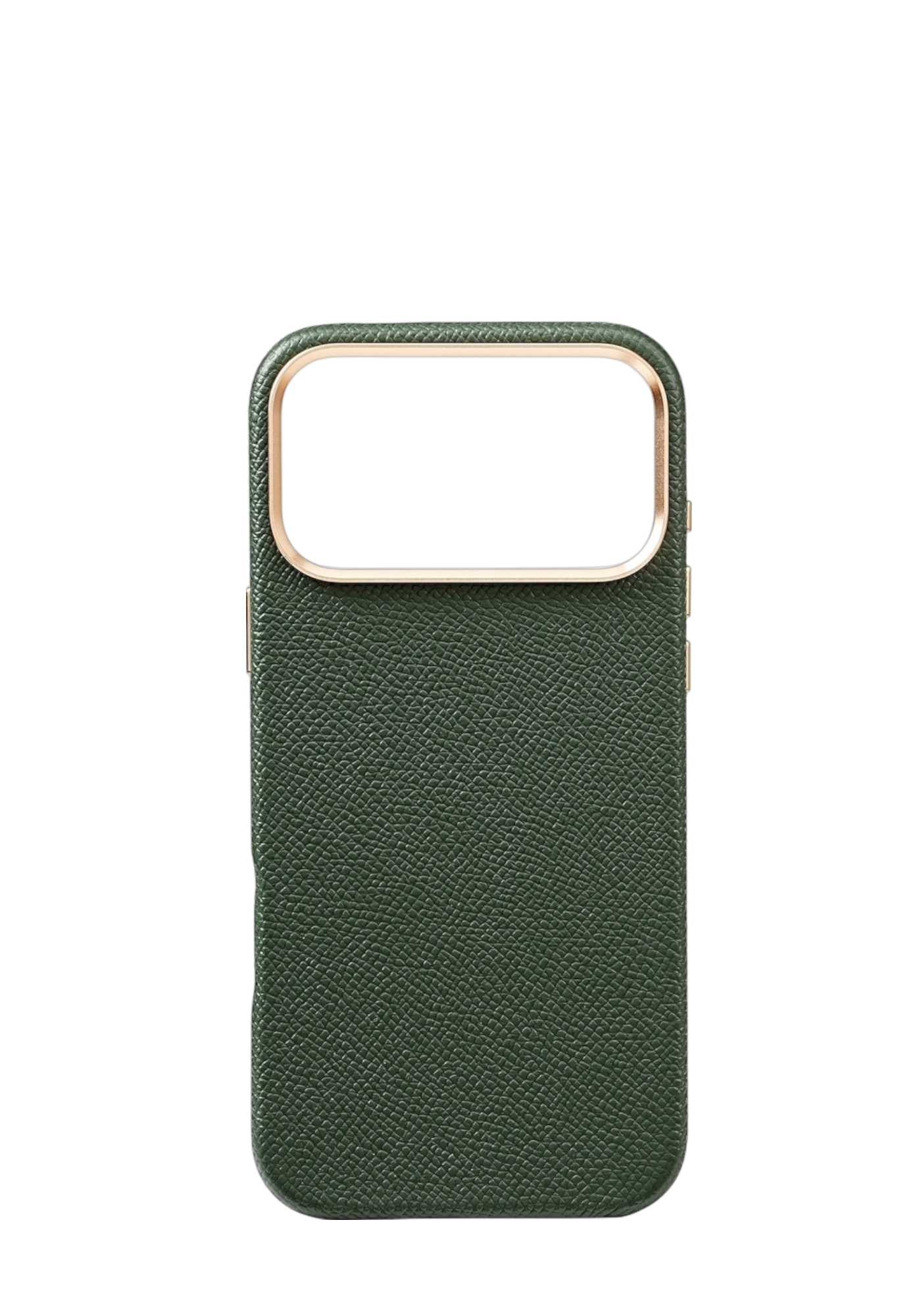 Green Epsom Leather Strapless Case