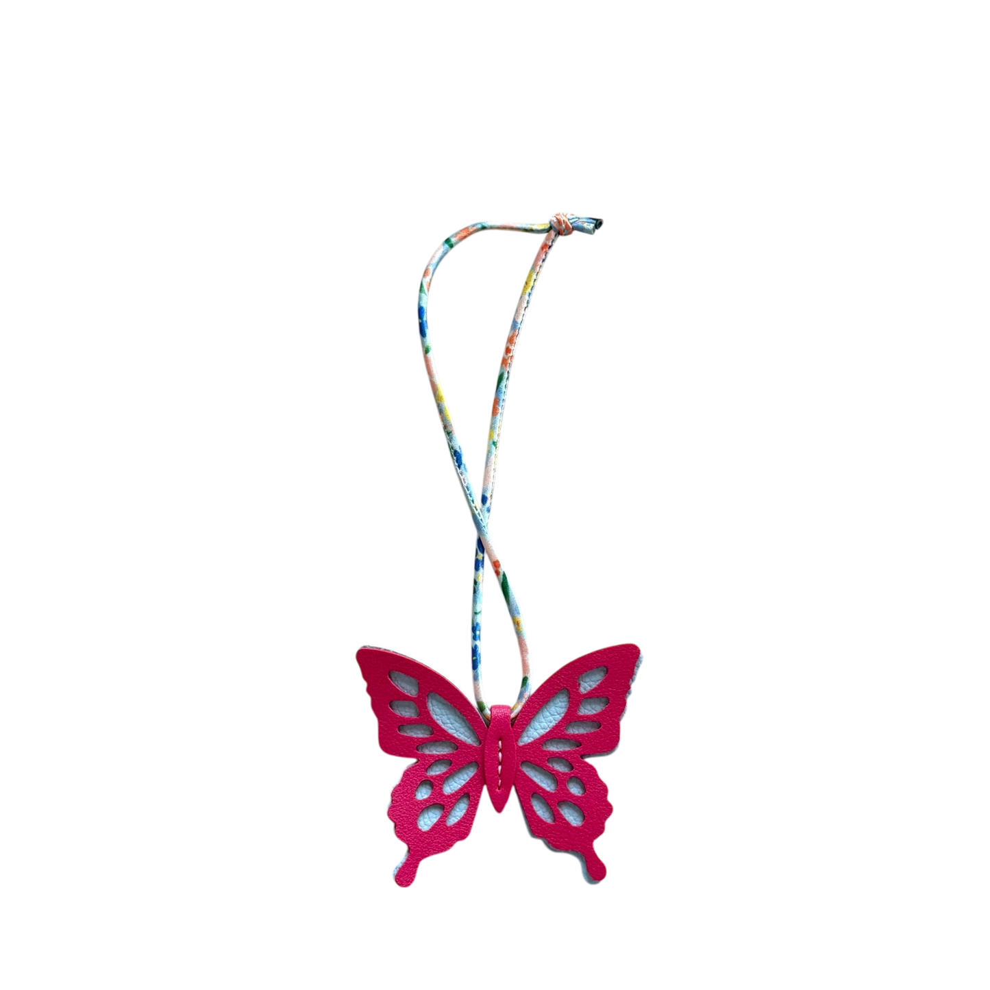 Butterfly Leather Charm