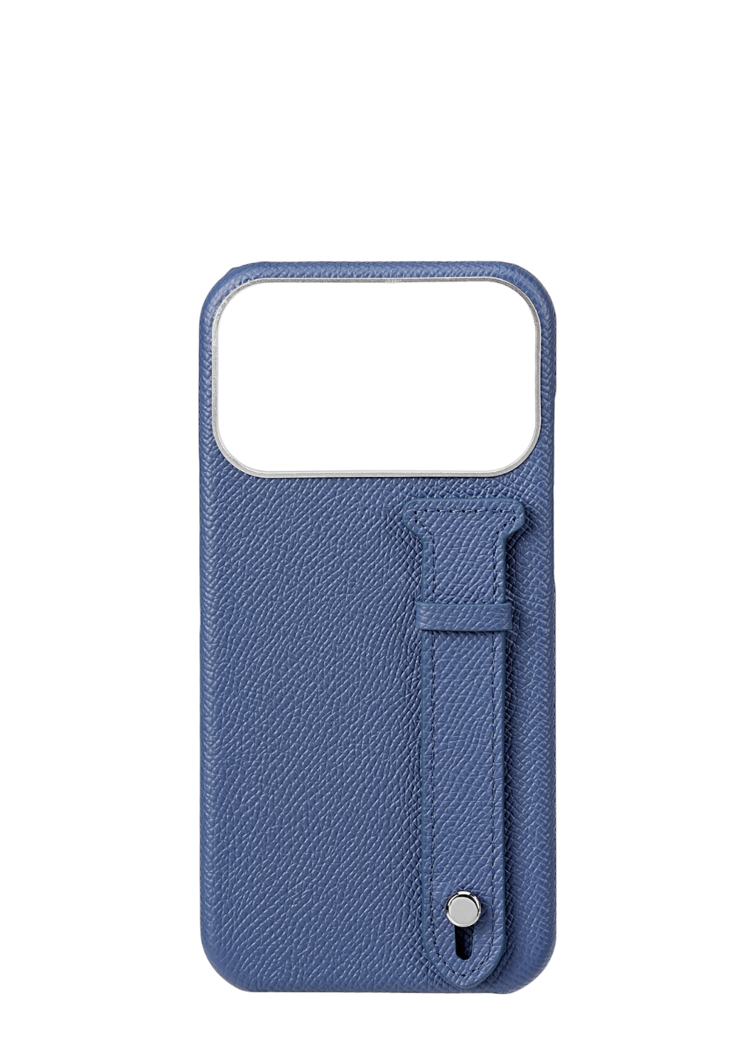 Navy Epsom Leather Strap Case