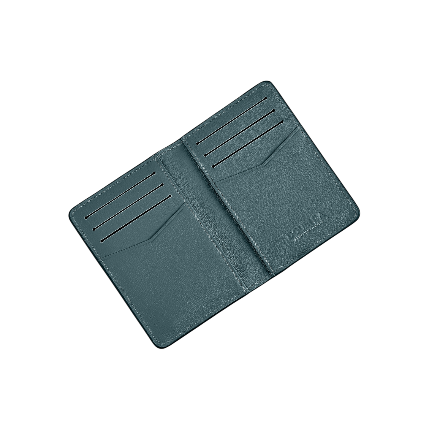 Turquoise Blue Epsom Wallet