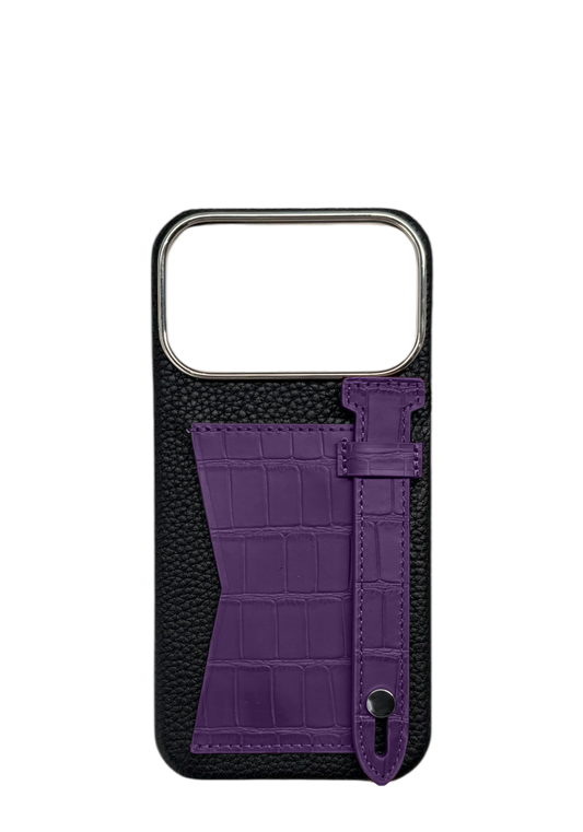 Purple Strap And Pocket Case