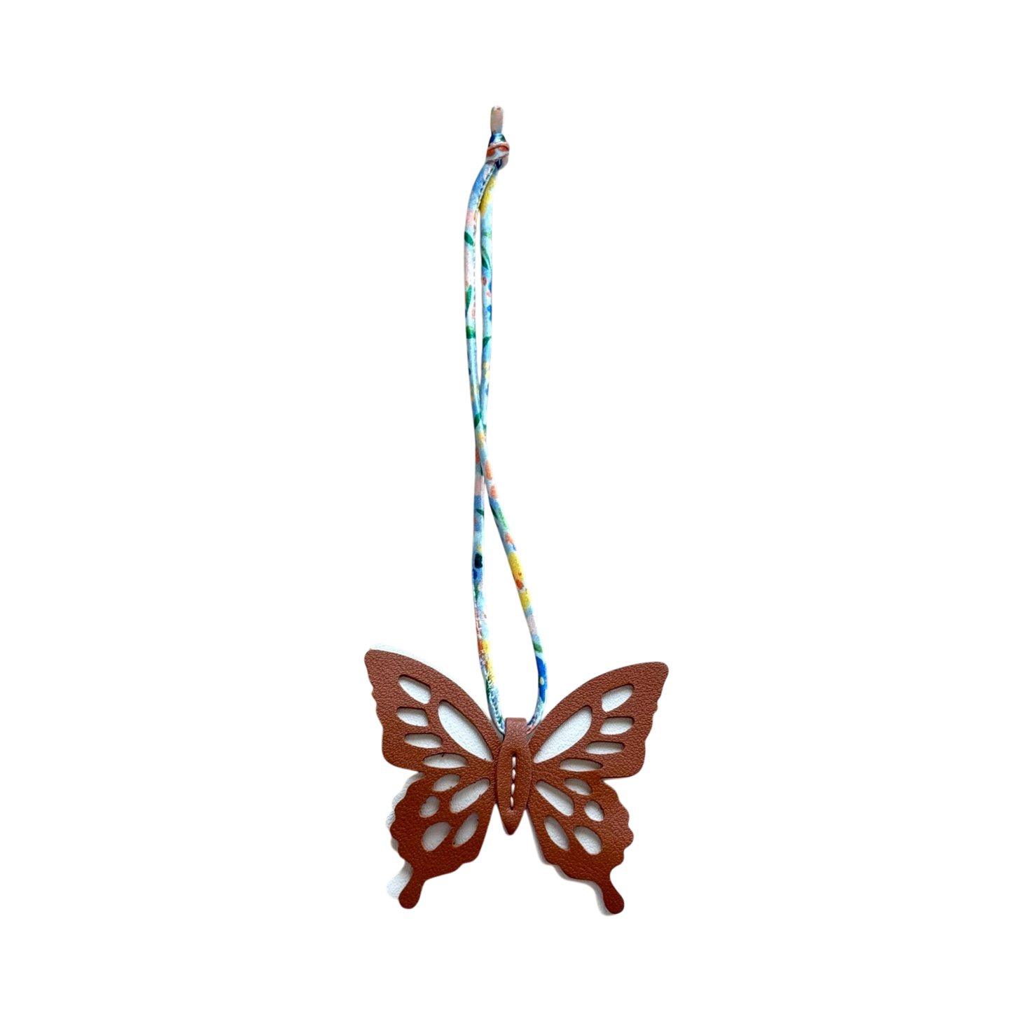 Butterfly Leather Charm