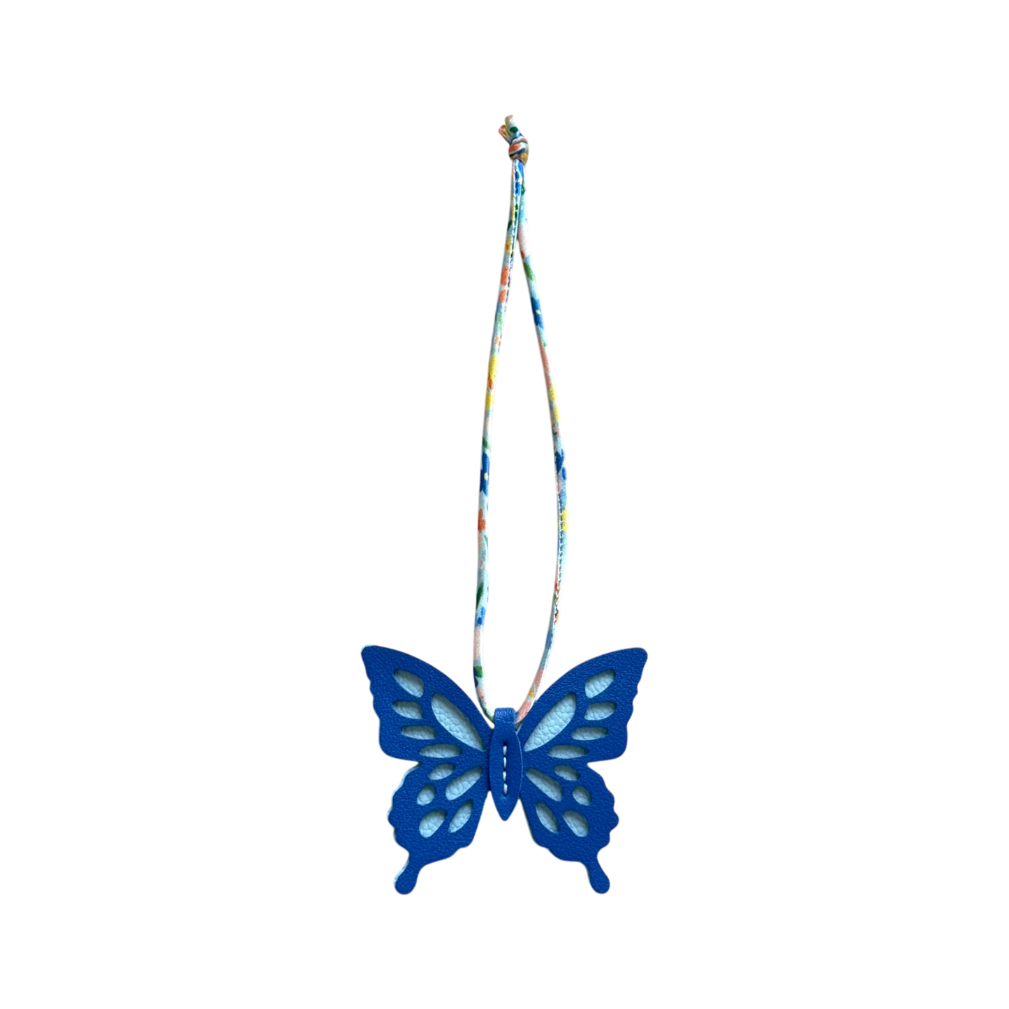 Butterfly Leather Charm