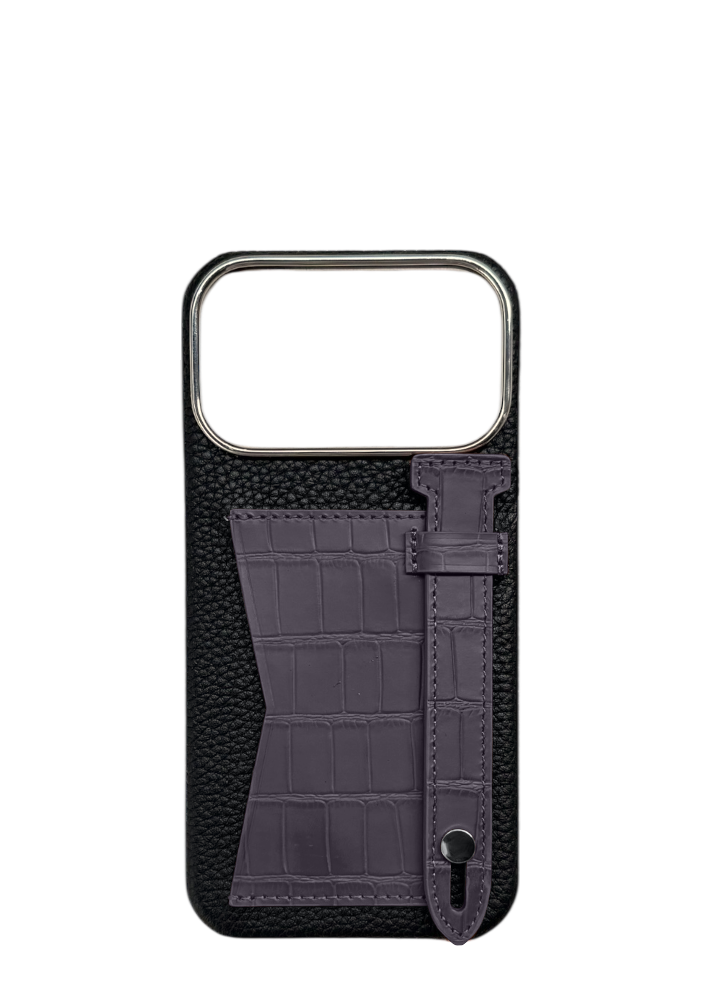 Dark Purple Strap And Pocket Case