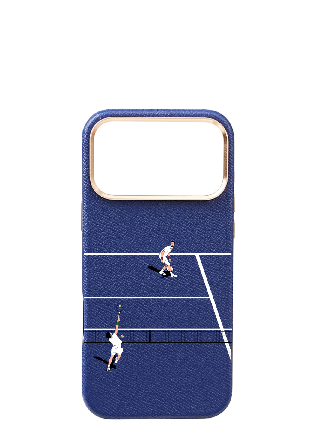 Navy Epsom Strapless - Tennis