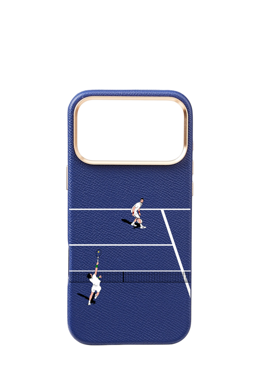 Navy Epsom Strapless - Tennis