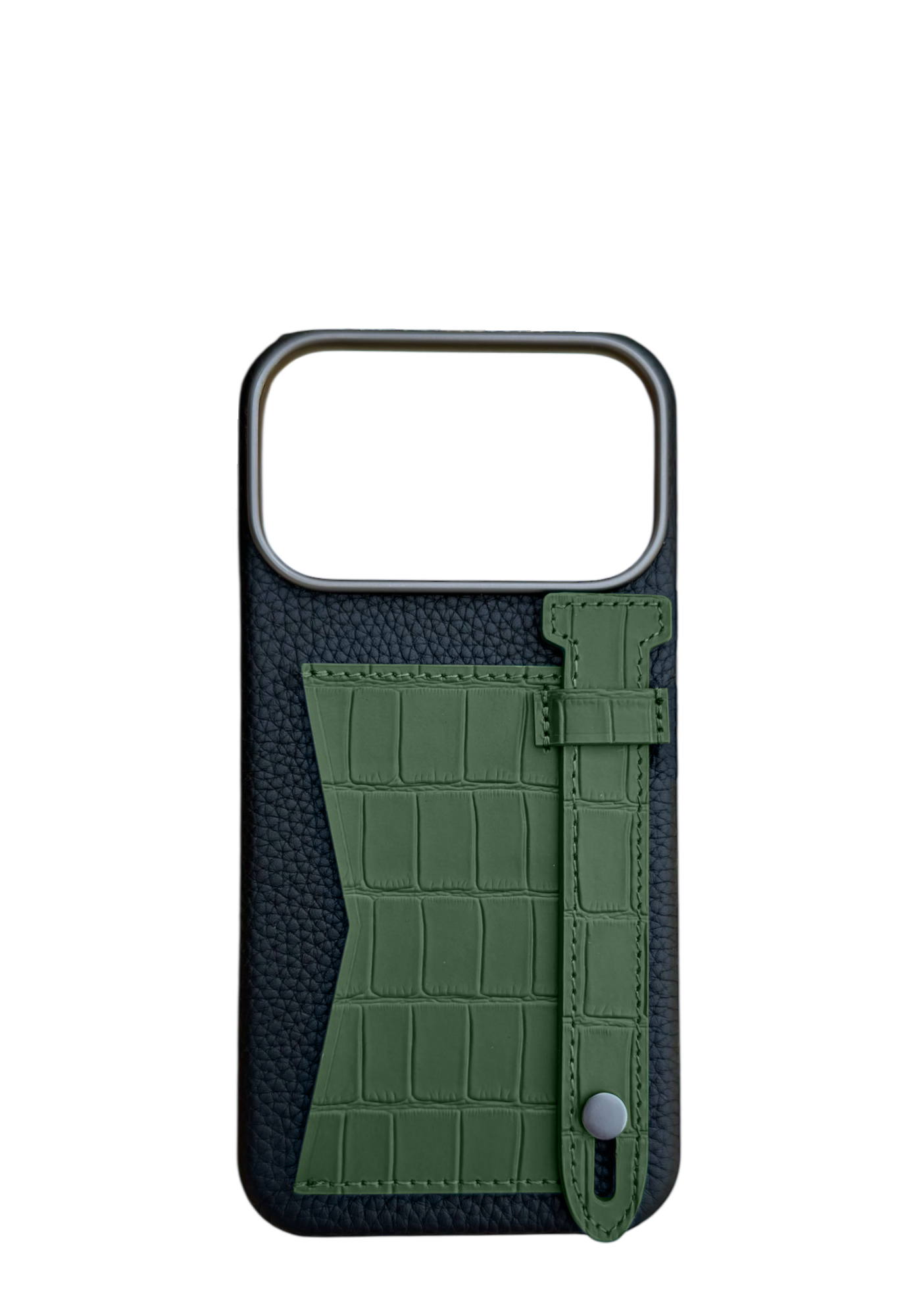 Green Strap And Pocket Case