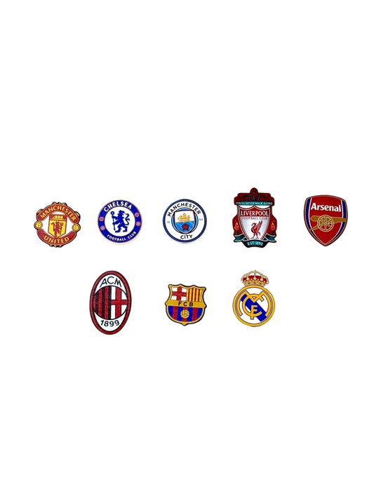 Europe Clubs Leather Sticker