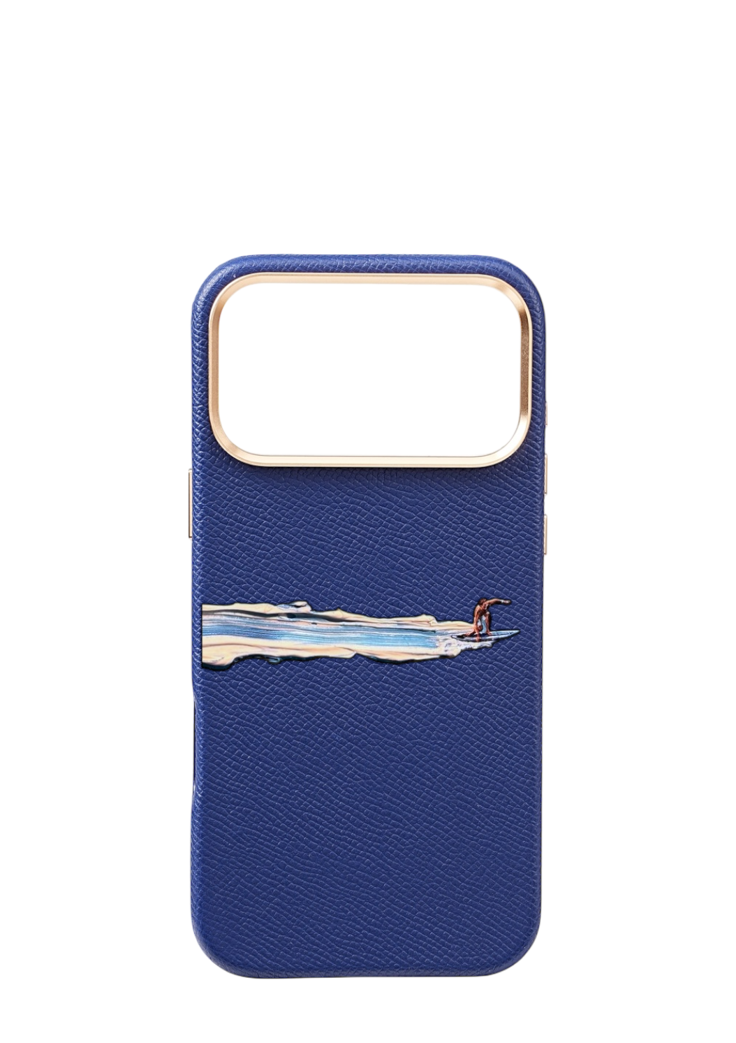 Navy Epsom Strapless - Surfing
