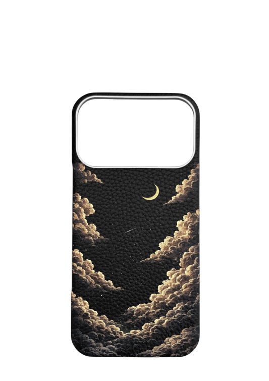 Black Togo Strapless - Moon & Clouds