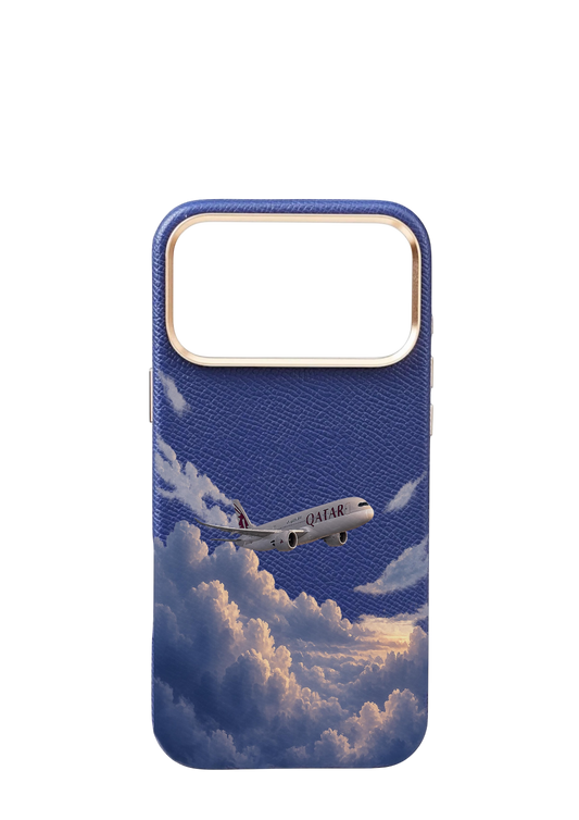 Navy Epsom Strapless - Qatar Airways