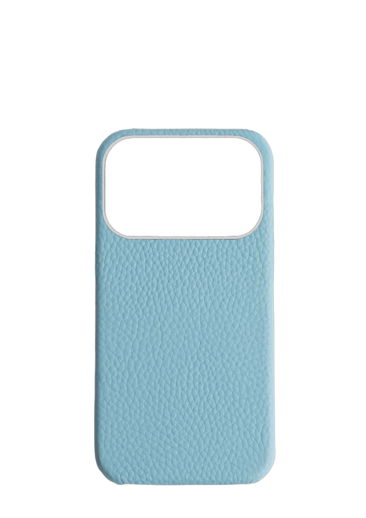 Sky Blue Togo leather Strapless Case
