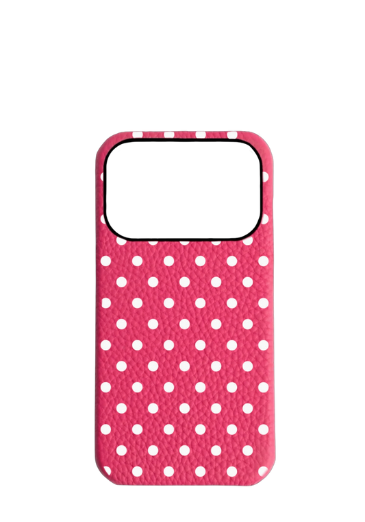 Fuchsia Togo Strapless - Polka Dots