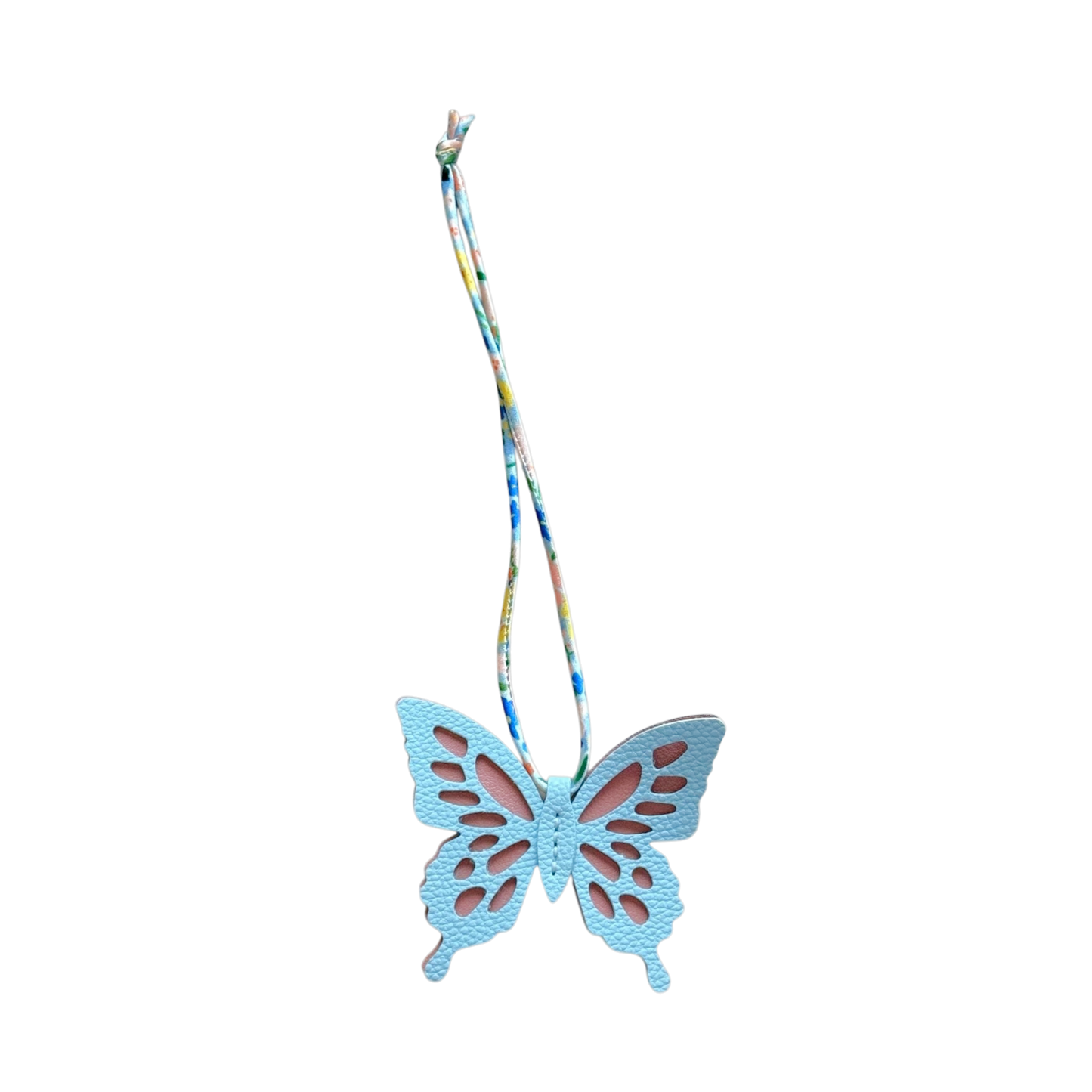 Butterfly Leather Charm