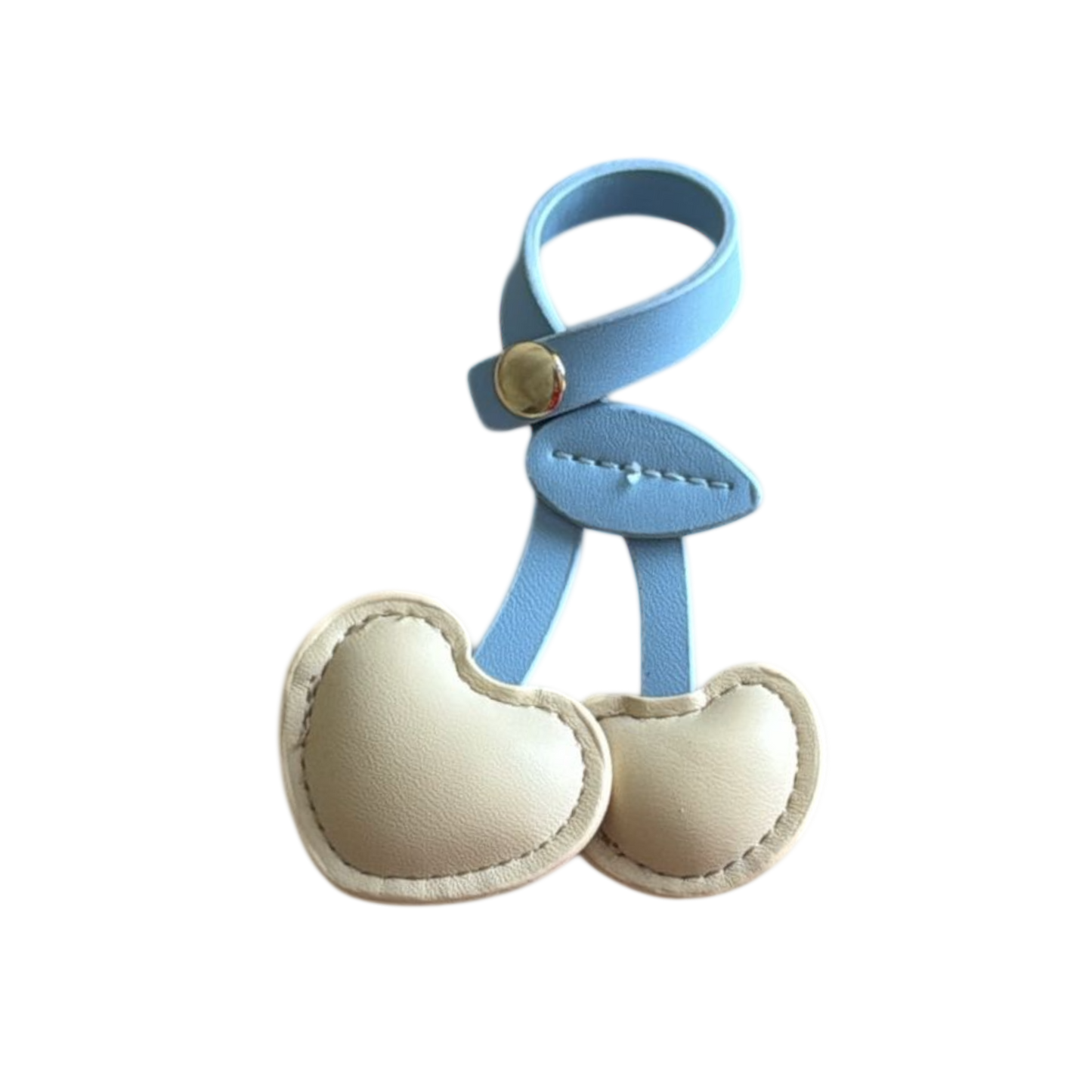 Cherry Leather Charm