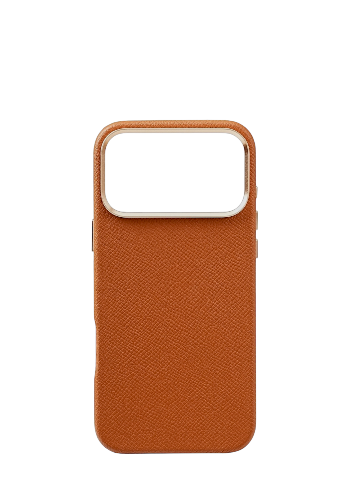 Brown Epsom Leather Strapless Case