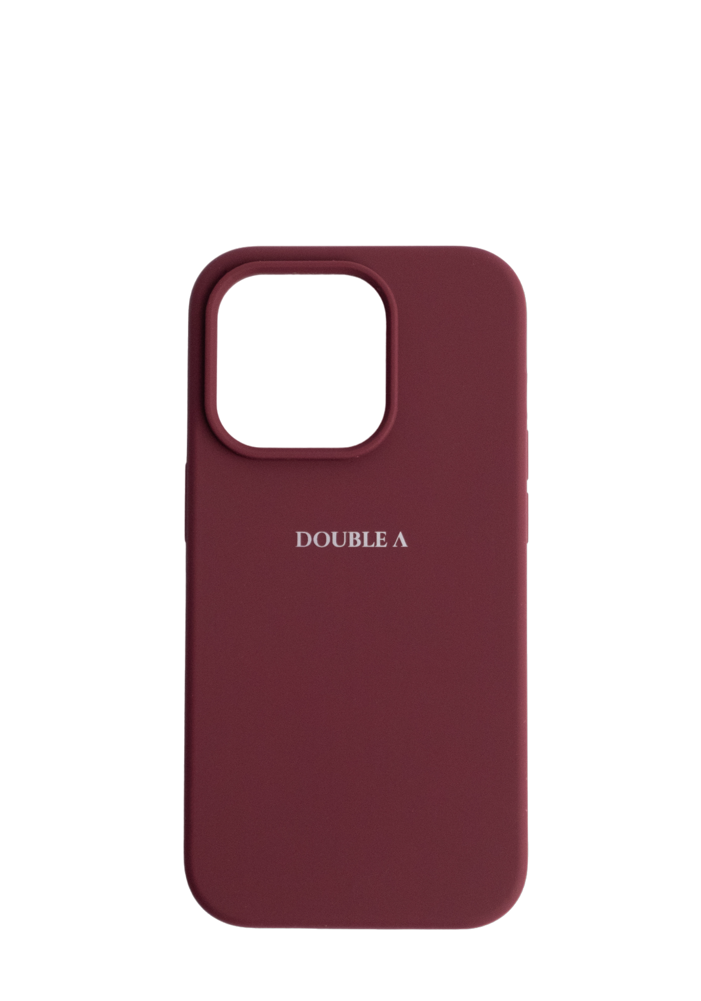 Maroon Silicone Case