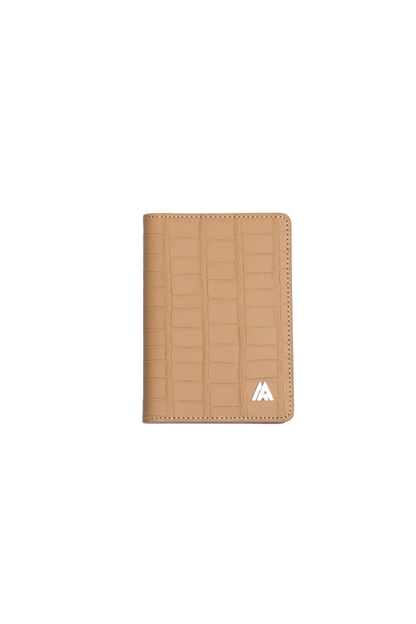 Embossed Crocodile Wallet