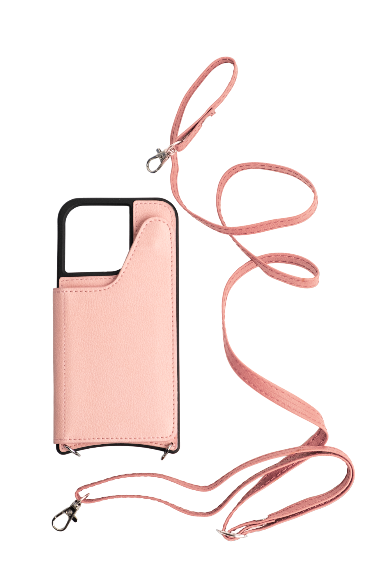 Pink Cross-Body Mirror Case