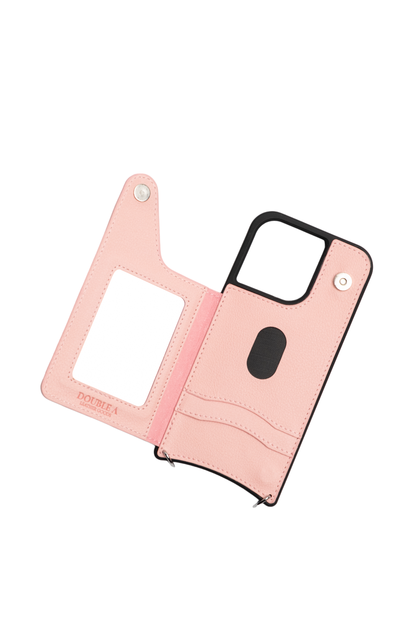 Pink Cross-Body Mirror Case