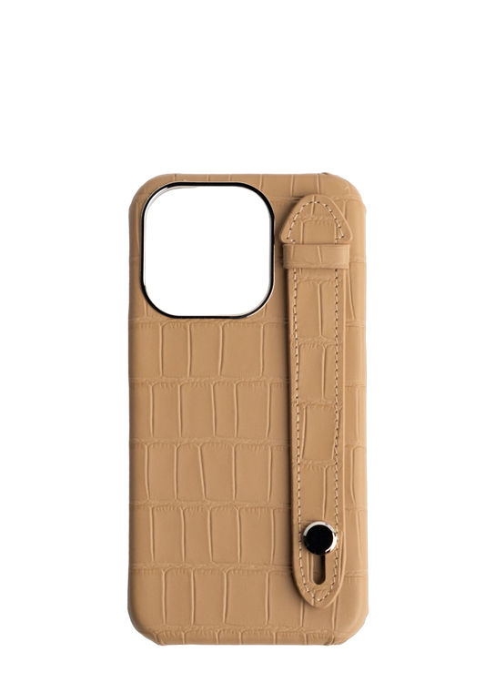 Crocodile Leather iPhone Case