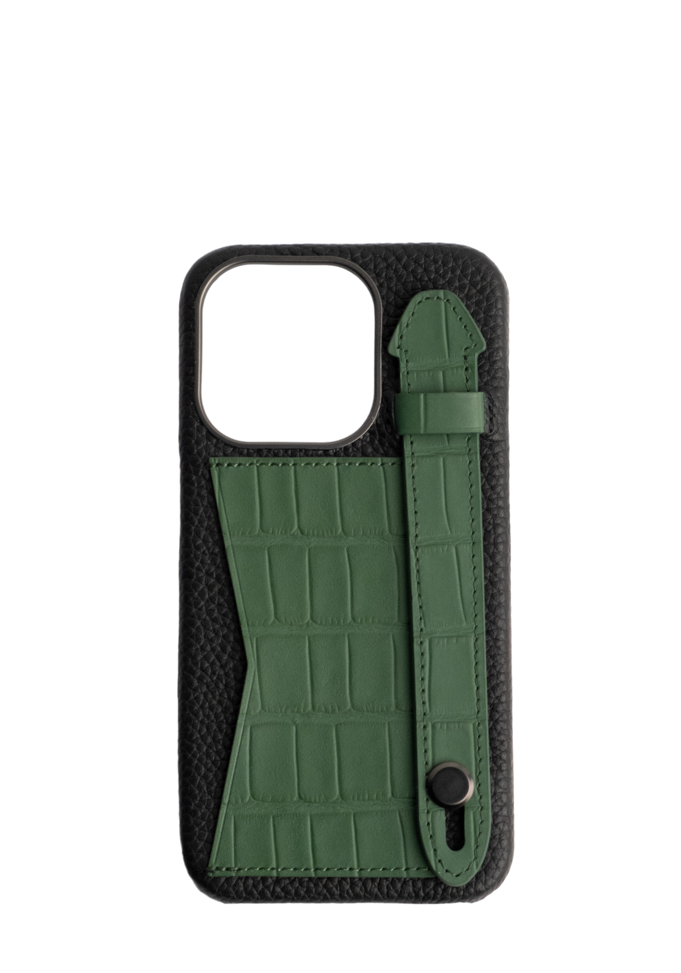 Green Strap And Pocket Case