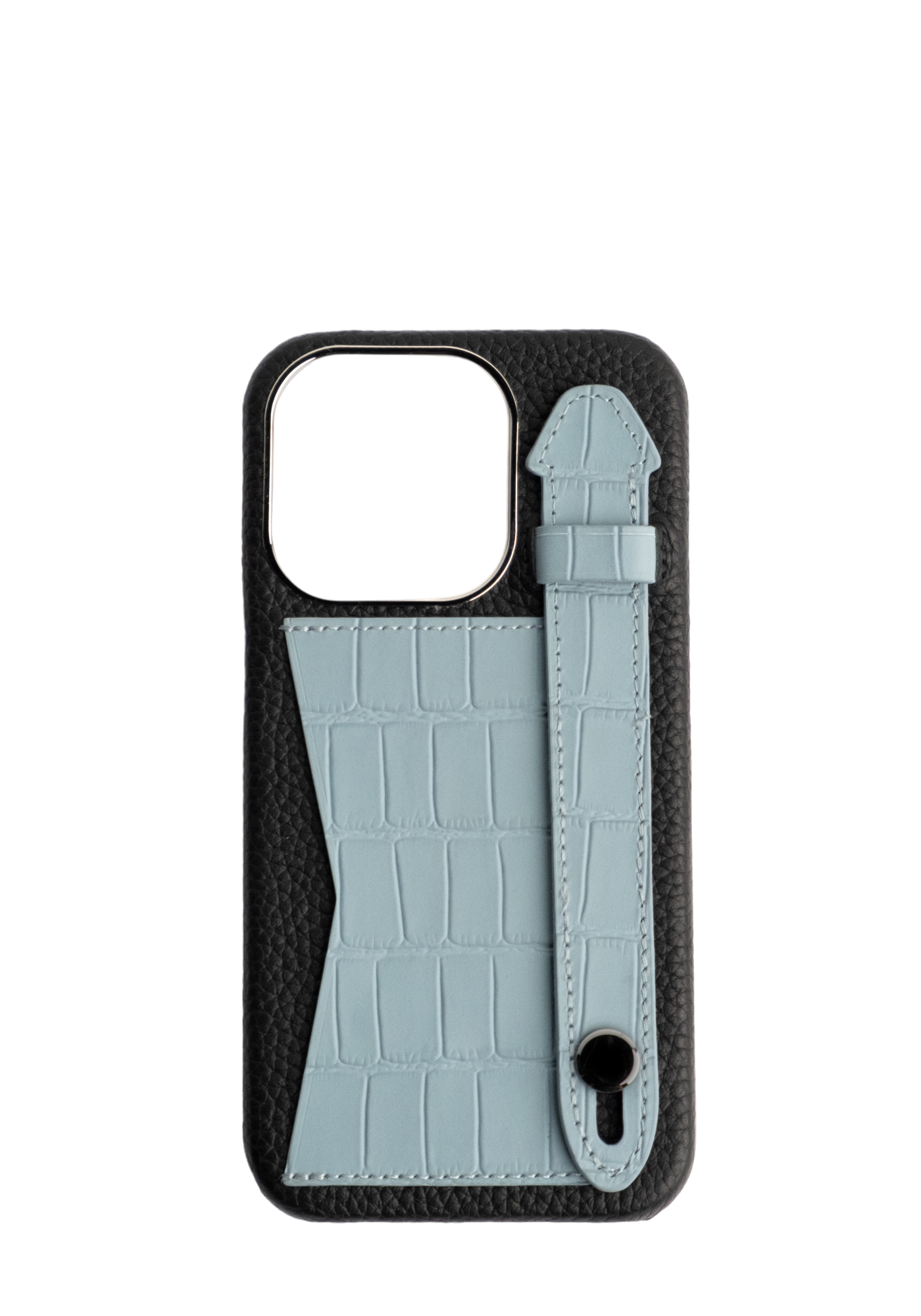 Sky Blue Strap And Pocket Case