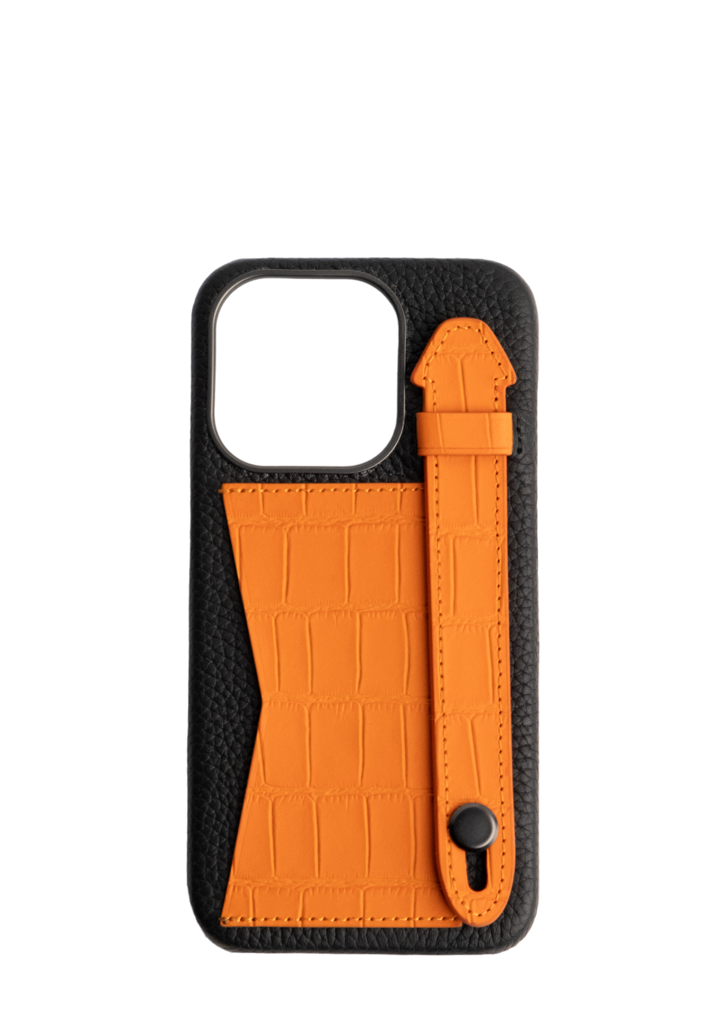 Orange Strap And Pocket Case