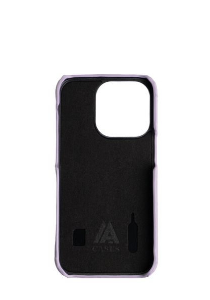 Lilac Embossed Crocodile Strapless Case