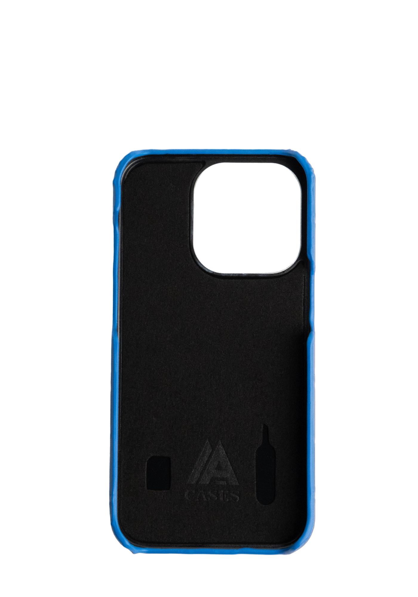 Blue Middle Strap iPhone Case