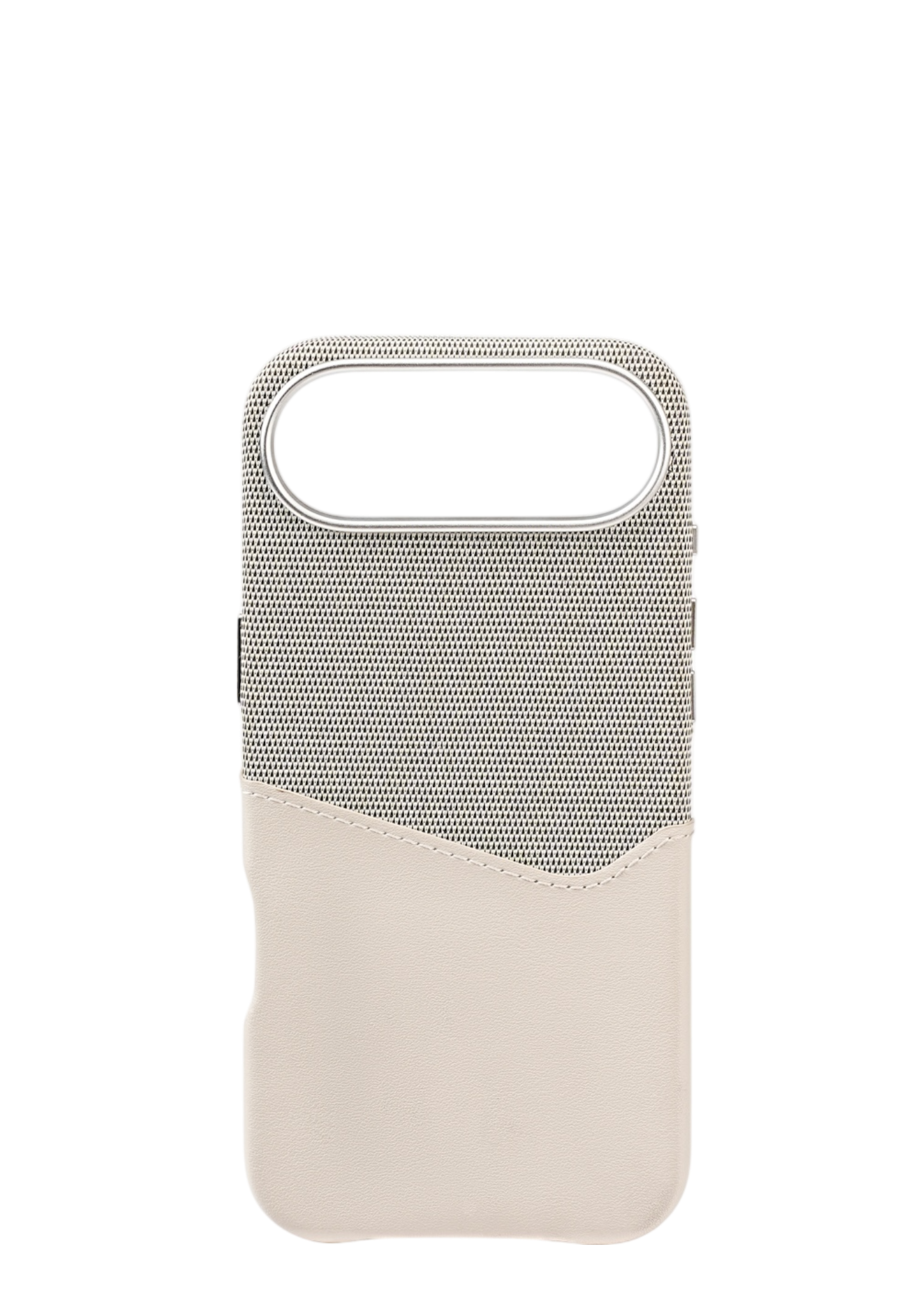 Creamy / Grey Pocket Case