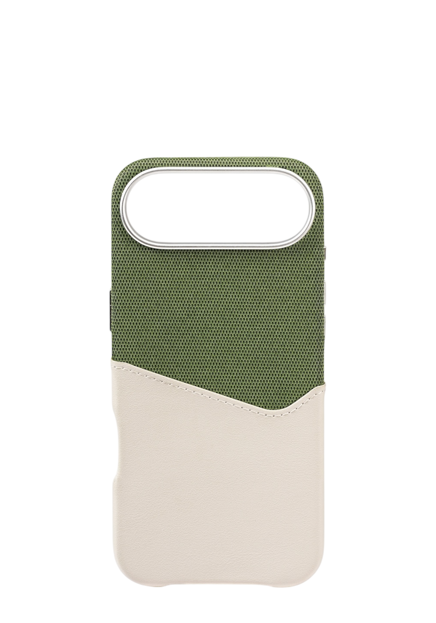 White / Green Pocket Case