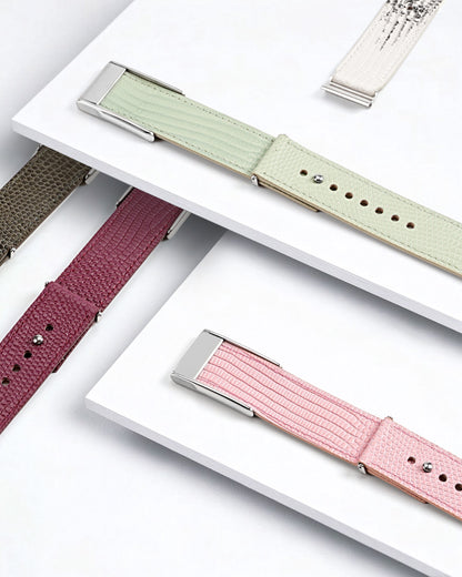 DKN Exclusive – Olive Green Lizard Whoop 5.0 & MG Strap