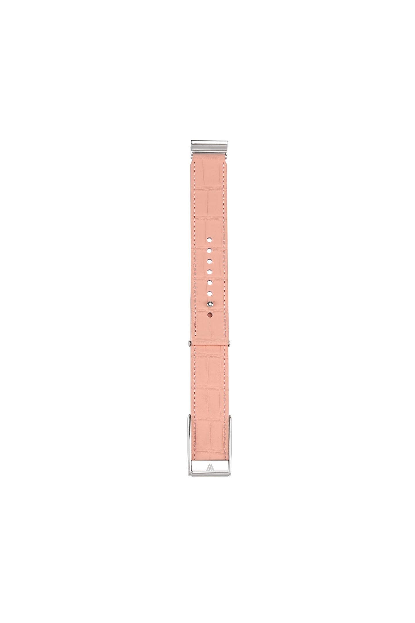 Pink Embossed Crocodile Whoop 5.0 & MG Strap