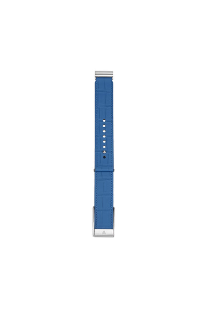 Blue Embossed Crocodile Whoop 5.0 & MG Strap