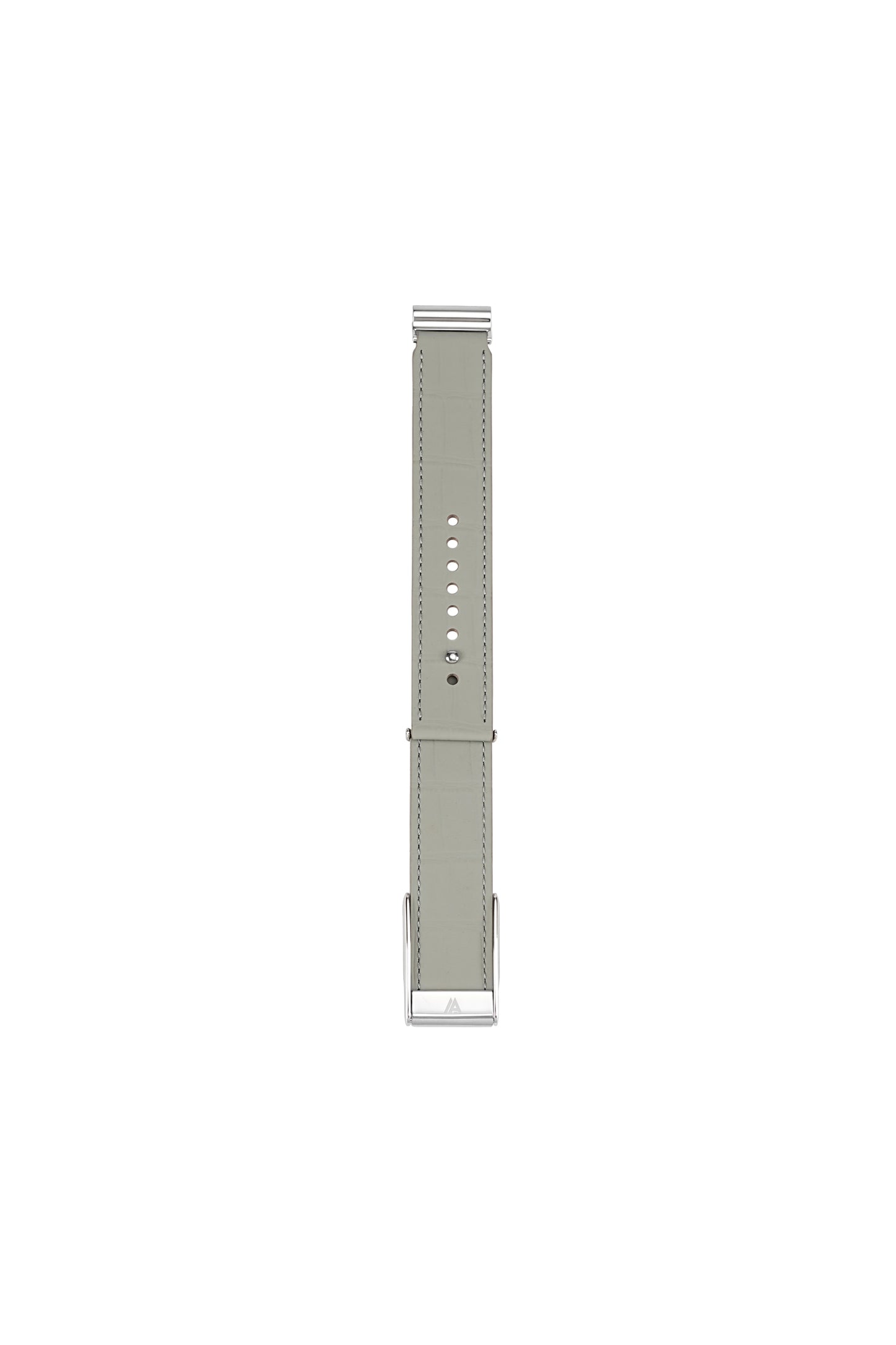 Grey Embossed Crocodile Whoop 5.0 & MG Strap