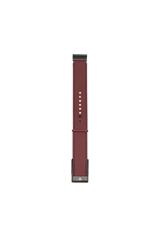 Maroon Epsom Whoop 5.0 & MG Strap