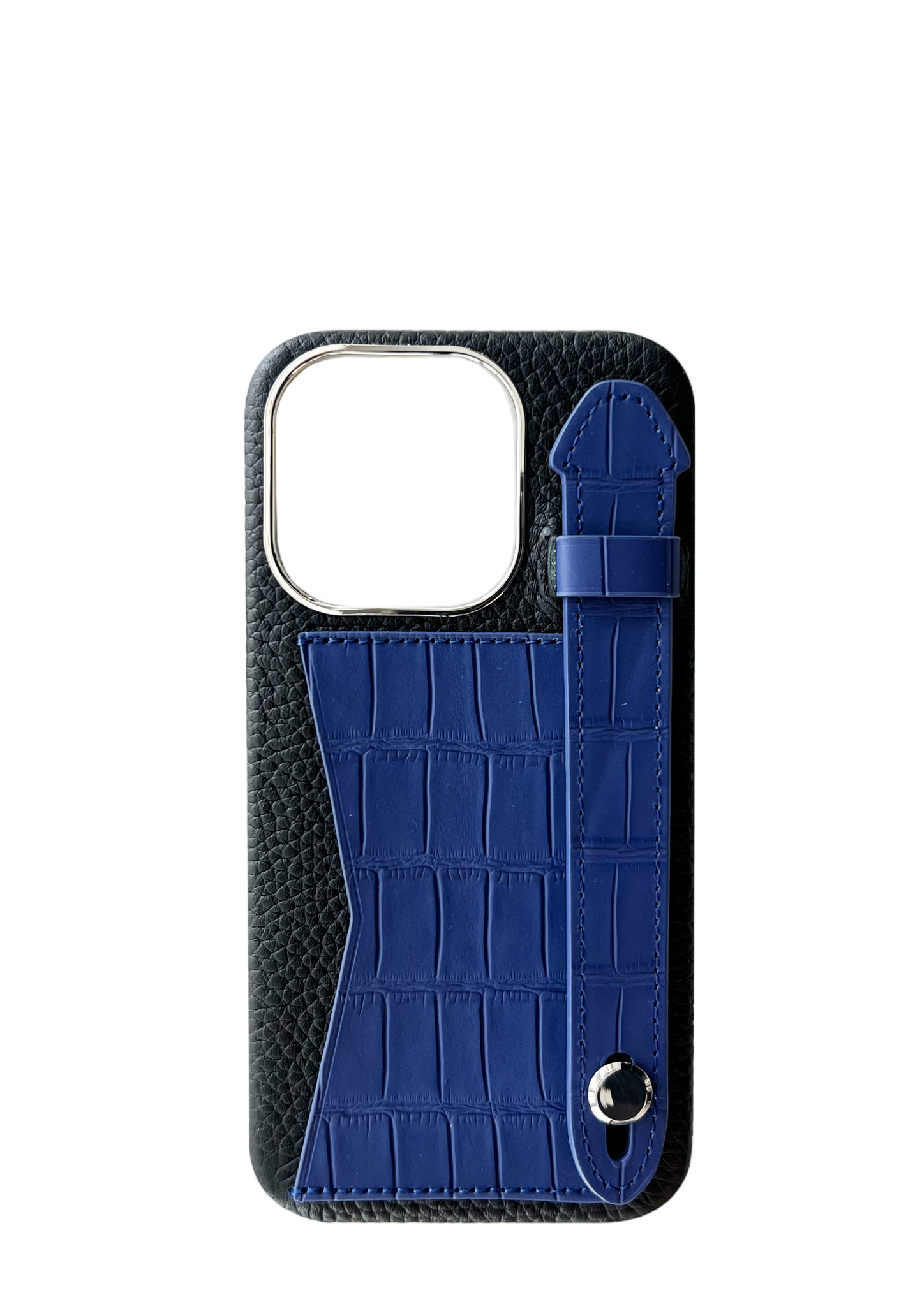 Royal Blue Strap And Pocket Case