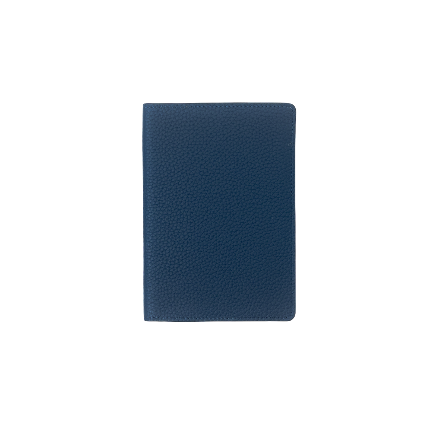 Togo Navy / White Passport Holder