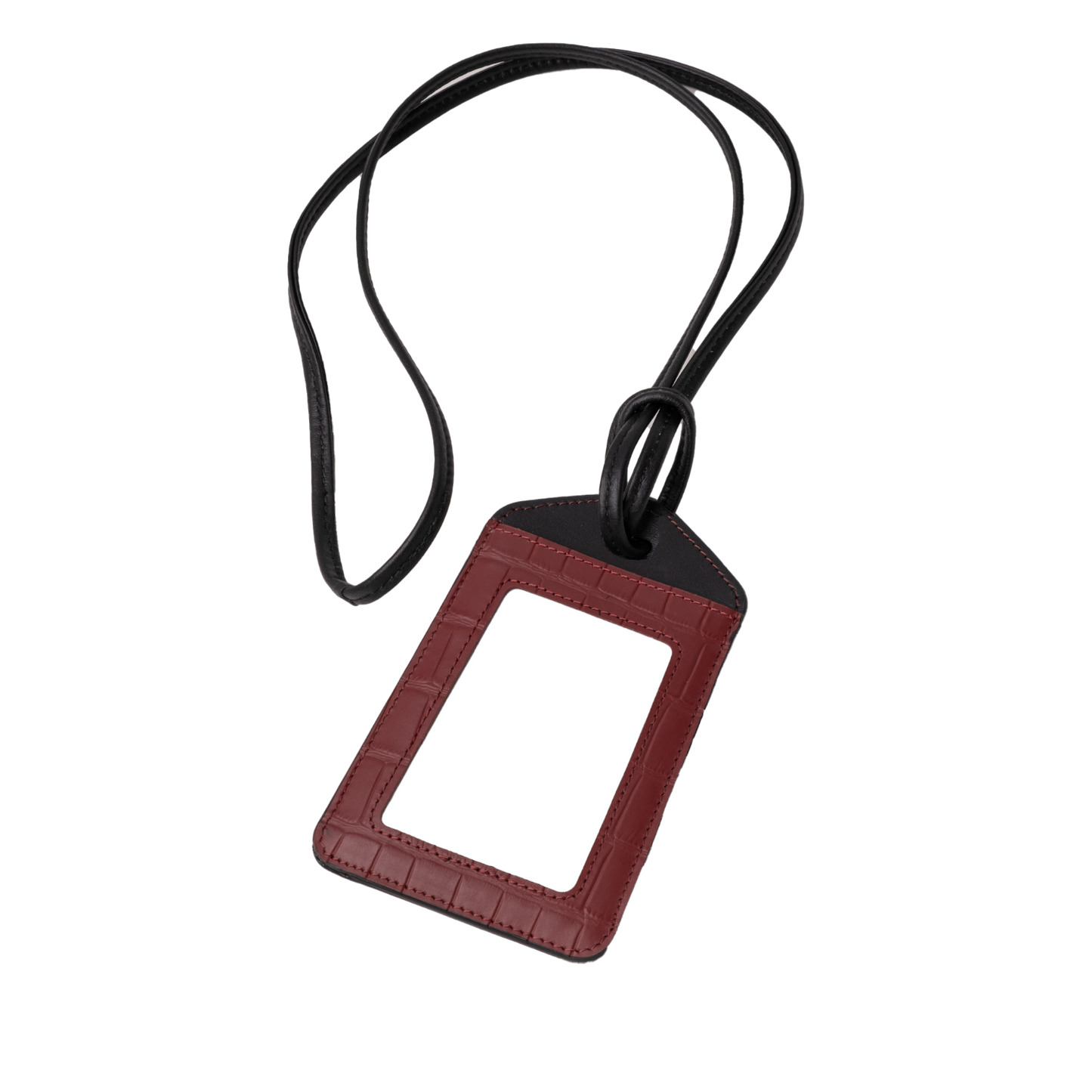 Maroon ID-Card Holder