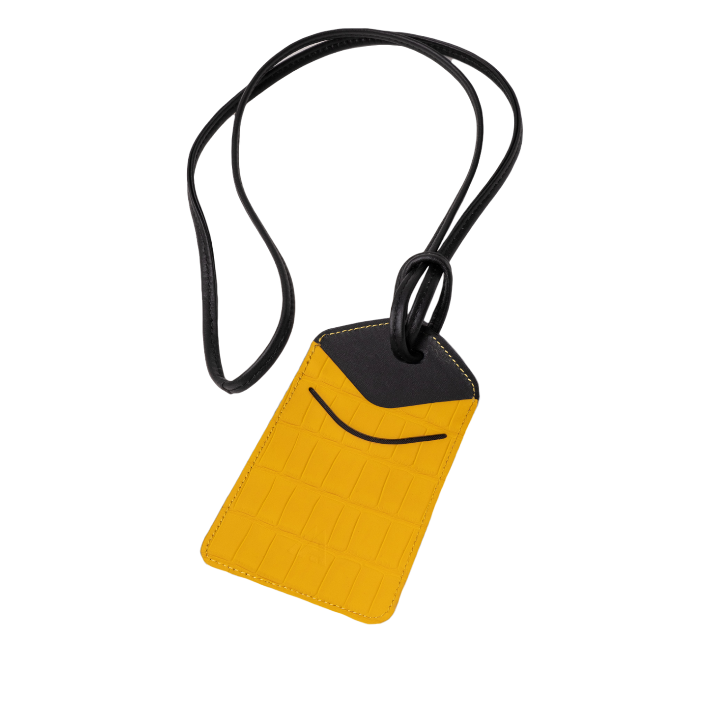 Yellow ID-Card Holder