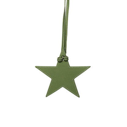 Star Leather Charm