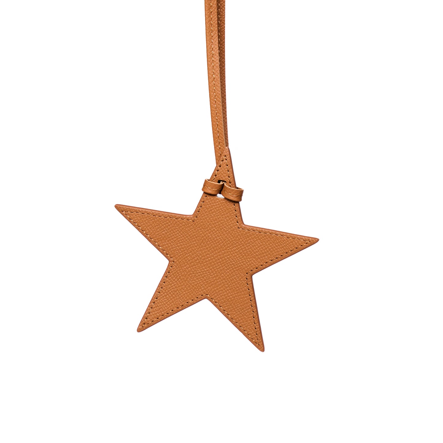 Star Leather Charm