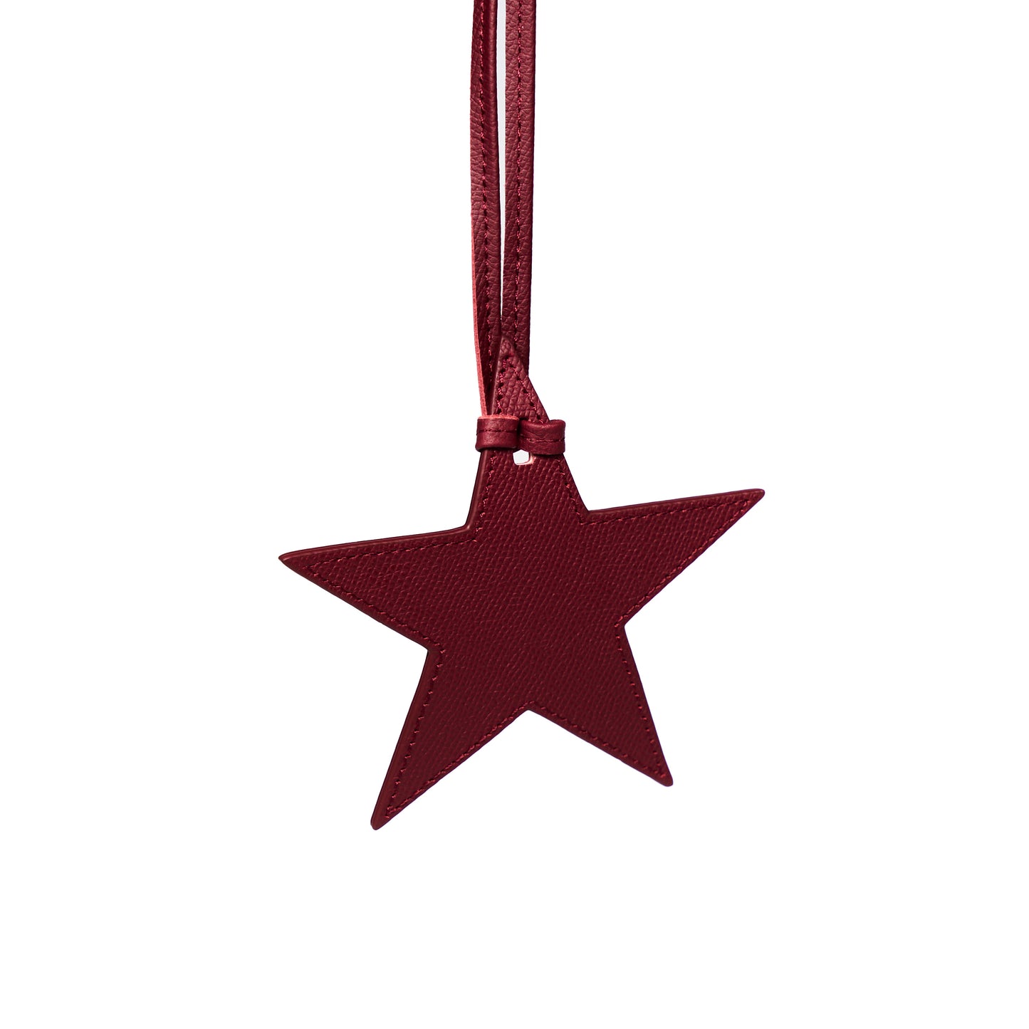 Star Leather Charm