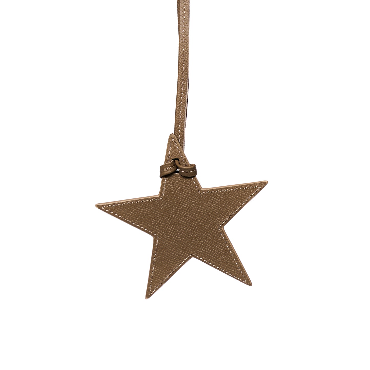 Star Leather Charm